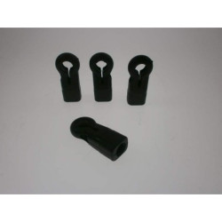 Chape plastique 8mm 4pcs...