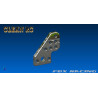PLATINE AMORTISSEUR ARRIERE Fabricant : FBX (Réf. - GT16212)