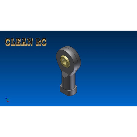 Chape de barre anti-rouli AR 4mm
